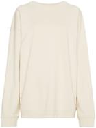 Y / Project Sweatshirt With Draping On Back - Neutrals