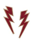 Mignonne Gavigan Lightning Earrings - Red