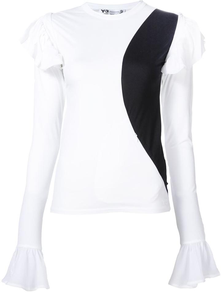 Y-3 Contrast Stripe Top