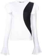 Y-3 Contrast Stripe Top