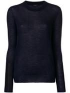 Joseph Cashair Knit Sweater - Blue