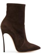 Casadei Blade Ankle Boots - Brown
