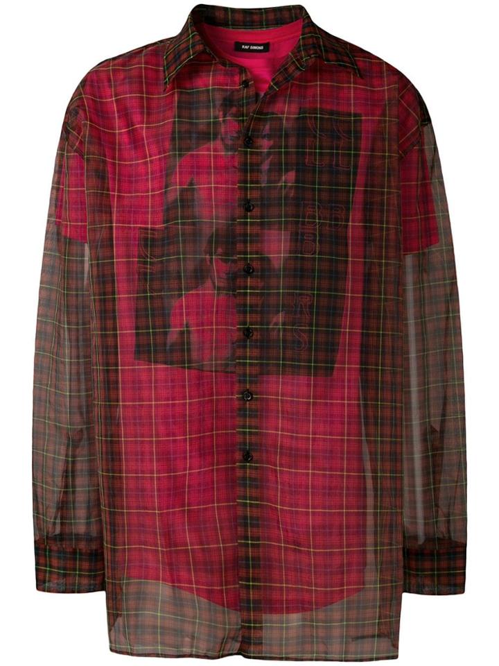 Raf Simons Double-layer T-shirt - Red