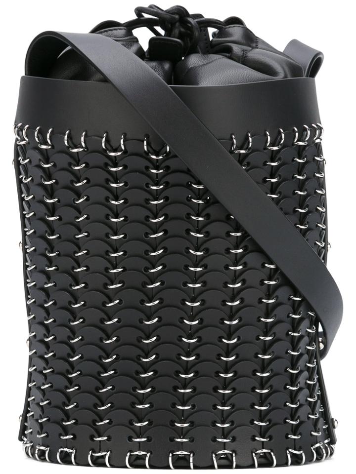 Paco Rabanne Bucket Shoulder Bag - Black