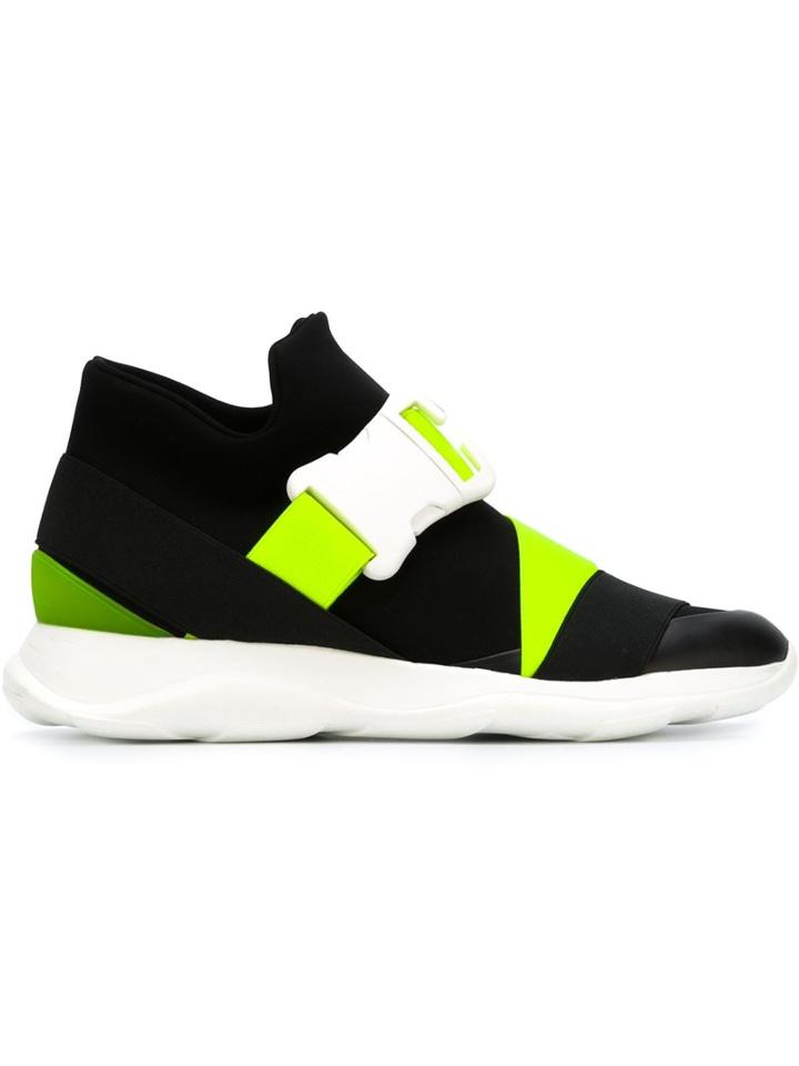 Christopher Kane Mid-top Buckle Sneakers