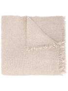 Rick Owens Mega Scarf, Adult Unisex, Nude/neutrals, Silk/polyamide/cashmere/wool
