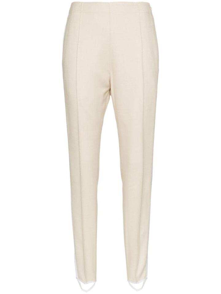 Golden Goose Maya Slim Leg Trousers - White