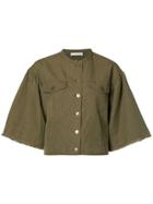 Ulla Johnson Wide Sleeve Jacket - Green