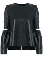 Andrea Bogosian - Leather Top - Women - Leather - P, Black, Leather