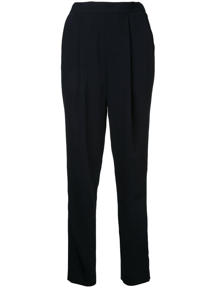 Enföld - Tapered Trousers - Women - Polyester - 36, Black, Polyester