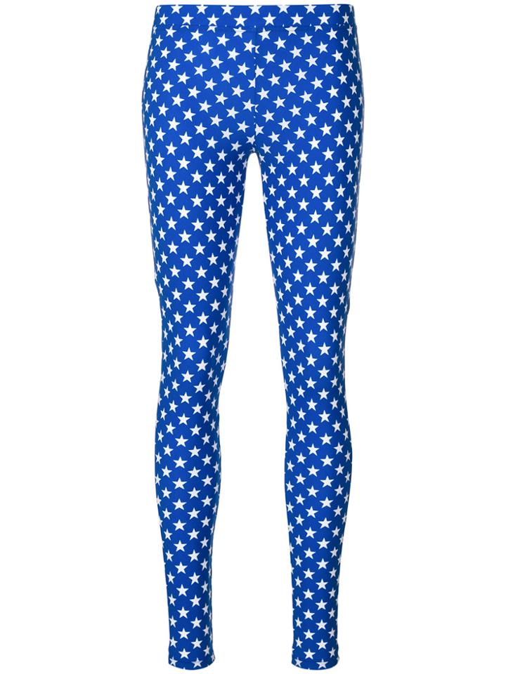 Givenchy Star Print Leggings - Blue