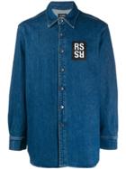 Raf Simons Button-up Shirt - Blue