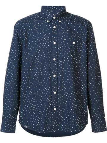 Wesc 'orien' Shirt, Men's, Size: Large, Blue, Cotton