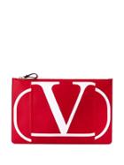 Valentino Valentino Garavani Vlogo Pouch - Red