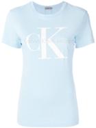 Calvin Klein Jeans Large Logo T-shirt - Blue