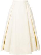 Marni Full A-line Skirt - Nude & Neutrals