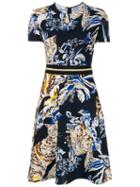 Stella Mccartney Cat Print A-line Dress