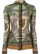 Jean Paul Gaultier Vintage Classic Figure Print Shirt - Multicolour