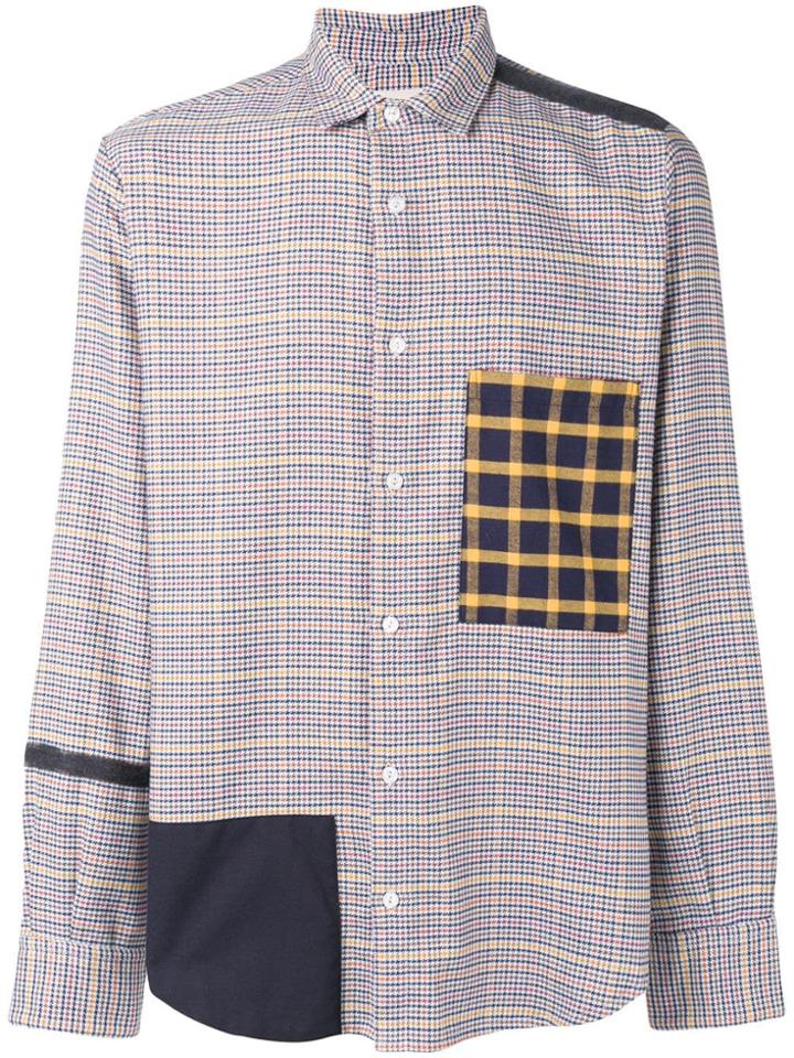 Corelate Patchwork Shirt - Blue