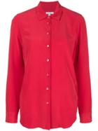 Equipment Long Sleeved Loose Blouse - Red