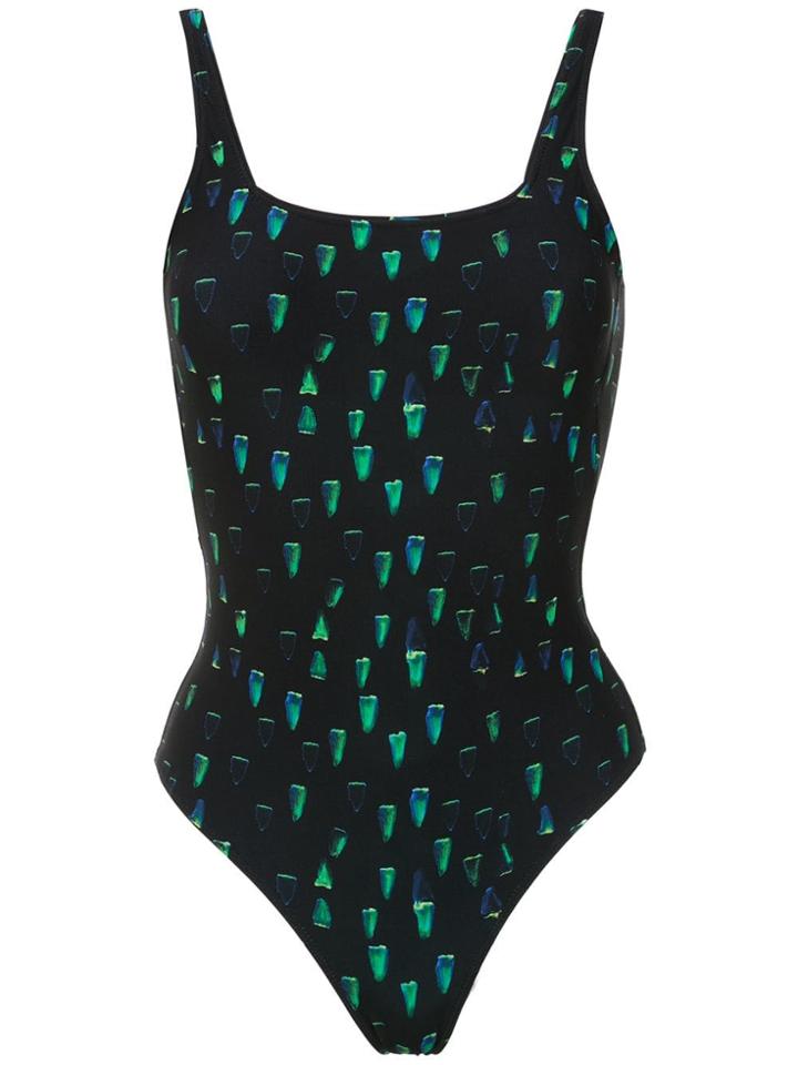 Lygia & Nanny Printed Hapuna Swimsuit - Black