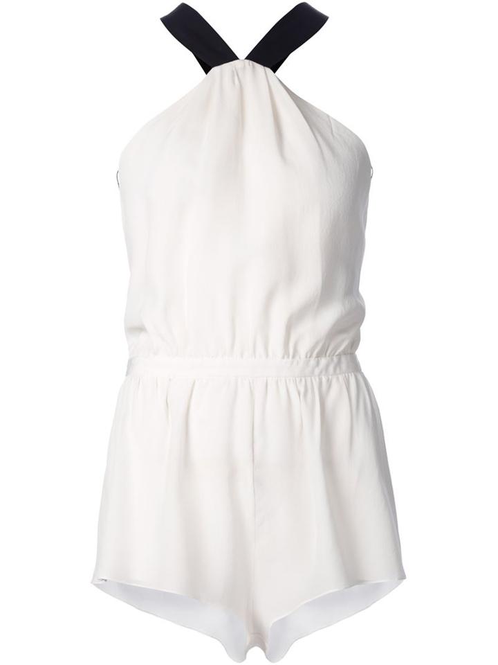 Fleur Du Mal Fleur Du Mal X Playboy Bunny Playsuit, Women's, Size: Xs, White, Silk