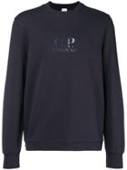 Cp Company Logo Sweatshirt - Blue