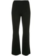 Ports 1961 Knitted Cropped Trousers - Black
