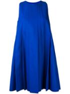 Paule Ka - A-line Mini Dress - Women - Cotton - 42, Blue, Cotton