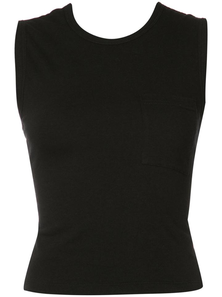T By Alexander Wang Classic Vest Top - Black