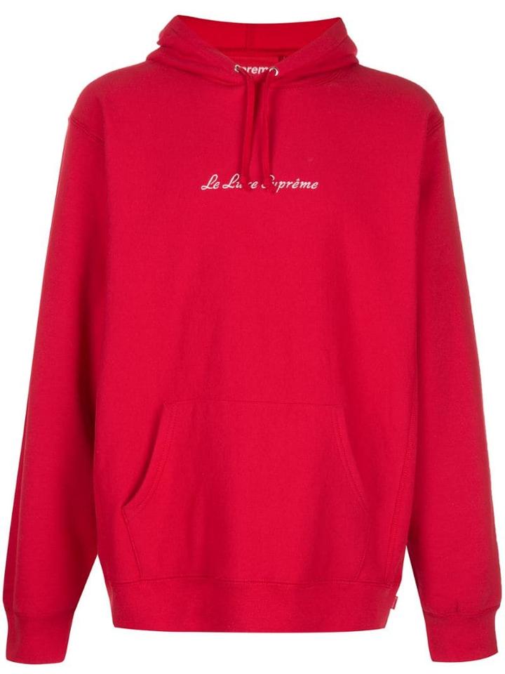 Supreme Le Luxe Hoodie - Red