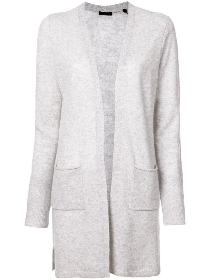 Atm Anthony Thomas Melillo Open Front Cardigan - Grey
