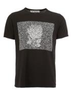 Anrealage Noise Print T-shirt, Men's, Size: 46, Black, Cotton