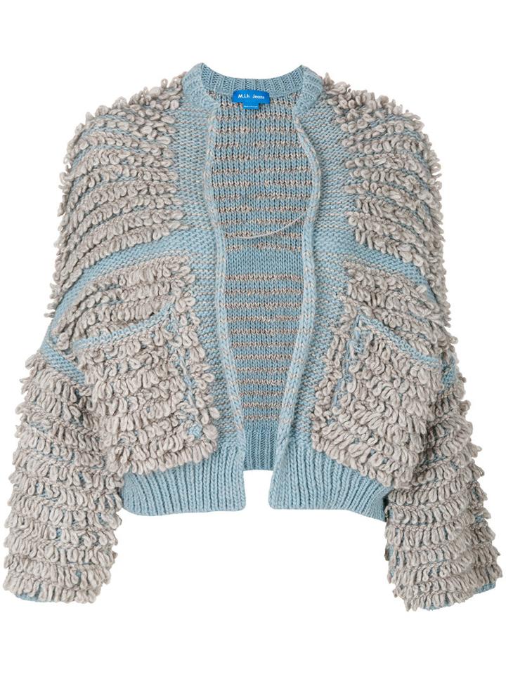Mih Jeans - Alice Cardigan - Women - Acrylic/wool/alpaca - Xs, Blue, Acrylic/wool/alpaca