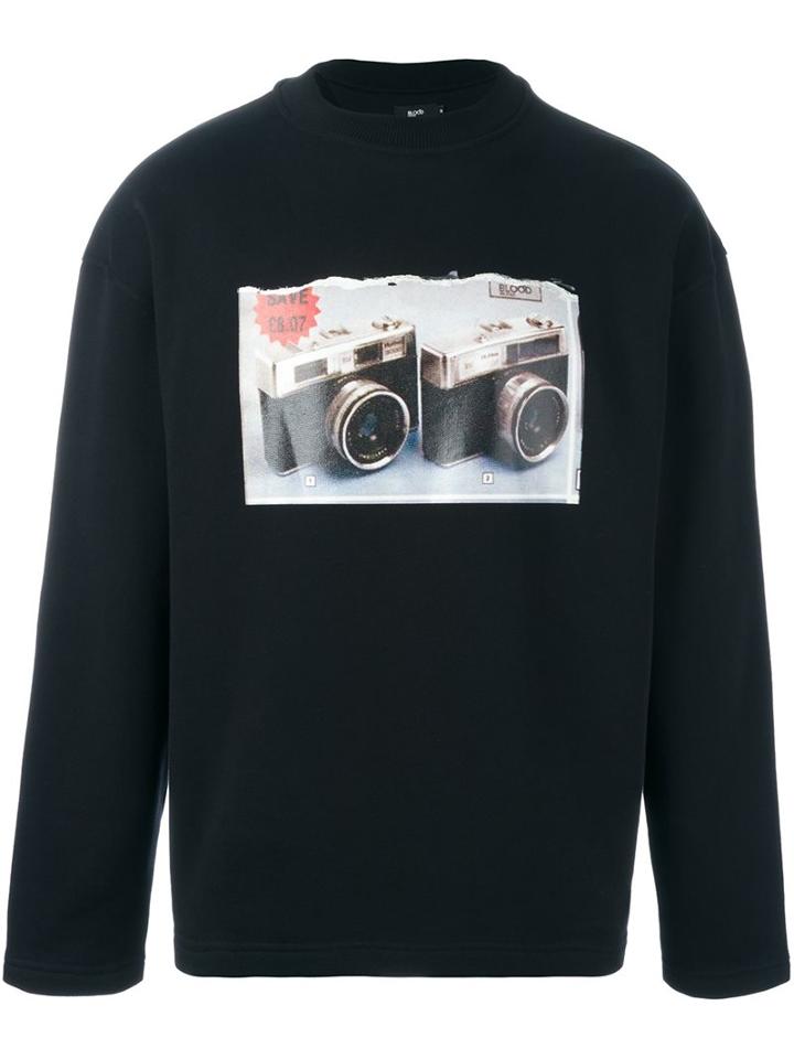 Blood Brother 'save' Sweatshirt, Men's, Size: Medium, Black, Cotton