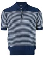 Malo - Striped Polo Shirt - Men - Cotton - 48, Blue, Cotton