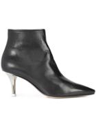 Agl Pointed Ankle Boots - Black