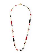 Balenciaga Pre-owned Beaded Sautoir Necklace - Multicolour