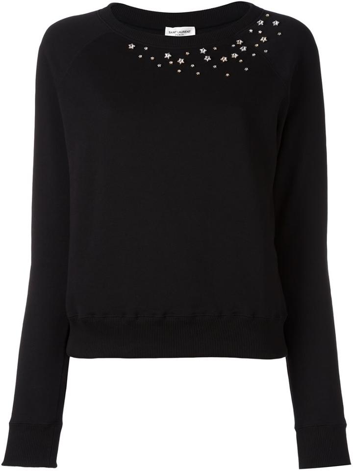 Saint Laurent Star-studded Sweatshirt