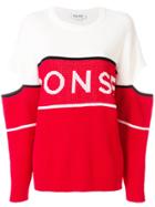 Monse Cut Out Detail Jumper - Red