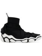 Red Valentino Glam Run Sneakers - Black