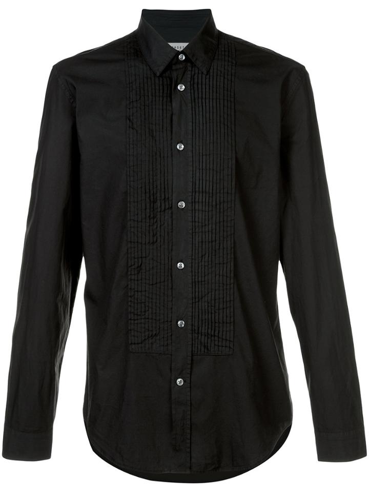 Maison Margiela Smart Pleated Shirt - Black