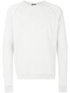 No21 - Embossed Logo Sweatshirt - Men - Cotton/polyamide - M, Grey, Cotton/polyamide