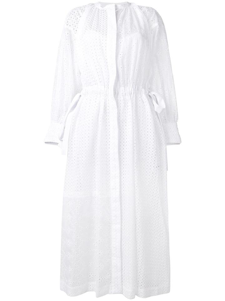 Joseph Rafael Eyelet Dress - White