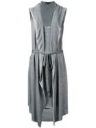 Unconditional - Hooded Tail Dress - Women - Rayon - S, Grey, Rayon