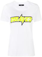 Diesel 'braves' Print T-shirt - White