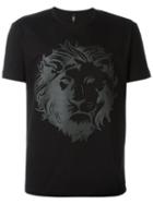 Versus Lion Head Print T-shirt