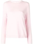 Chinti & Parker Fitted Cashmere Sweater - Pink