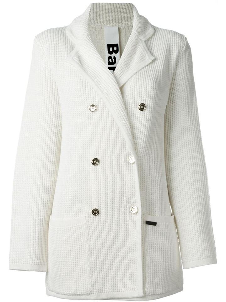 Bark Double Breasted Knit Jacket