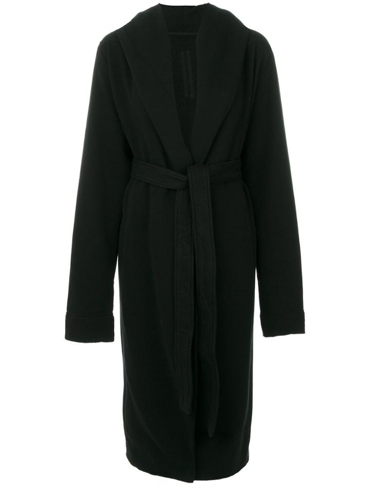 Rick Owens Drkshdw Drawstring Oversized Coat - Black